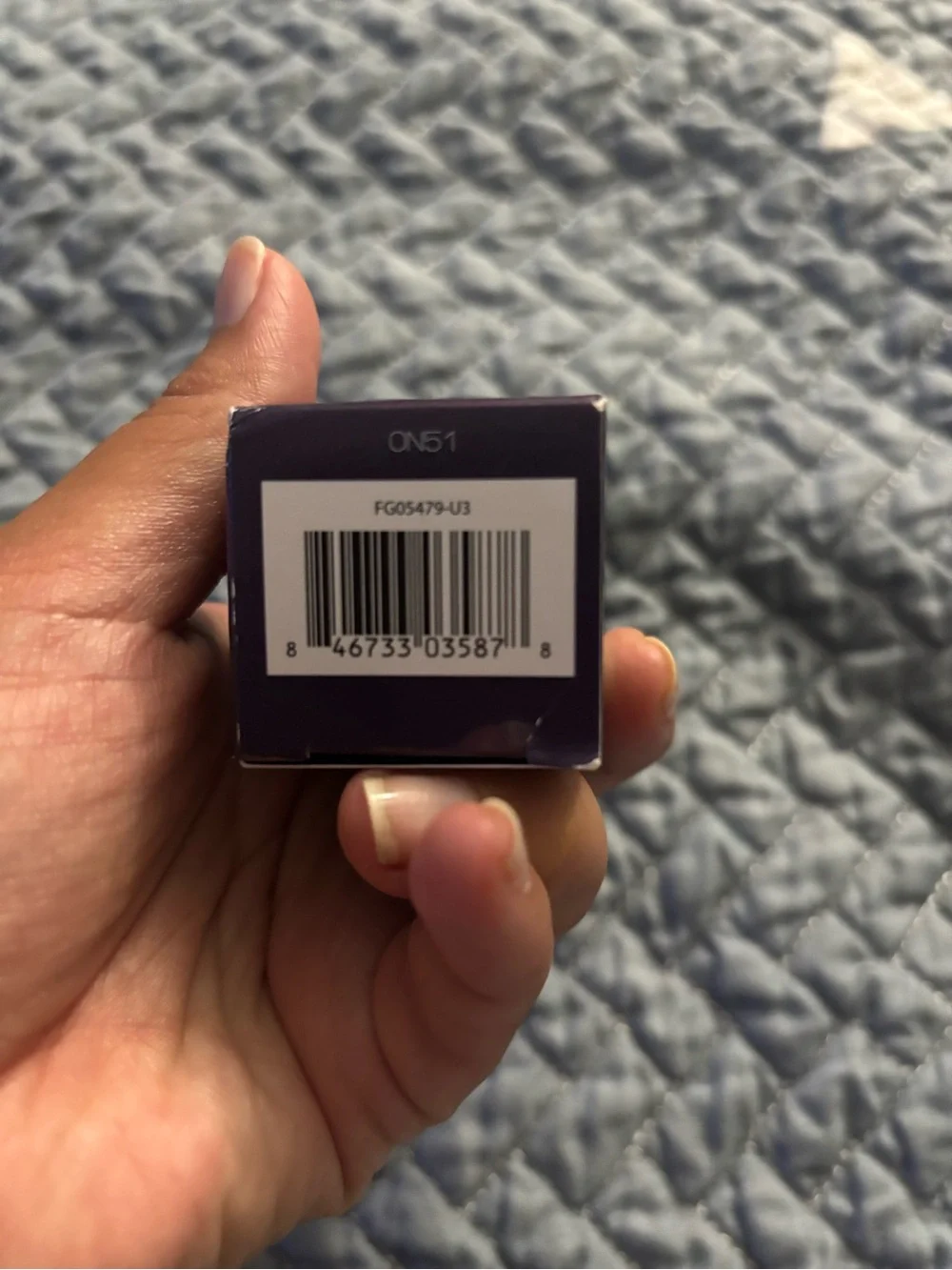 tarte face tape foundation — tan bottle with purple and gold cap